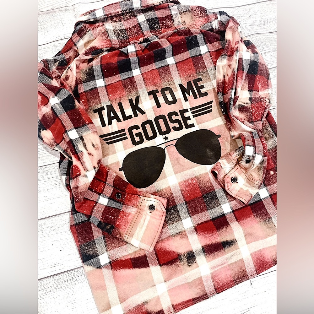 Bleached flannel
